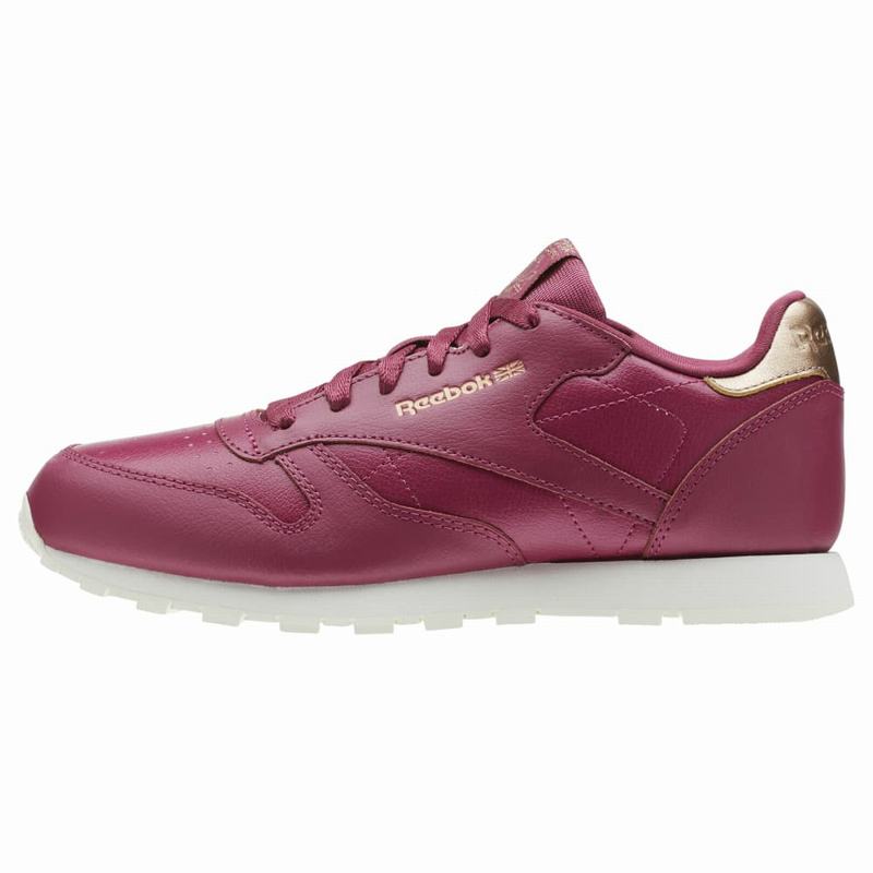 Reebok Classic Leather Tenisky Dievcenske - Fuchsie GN4619JL